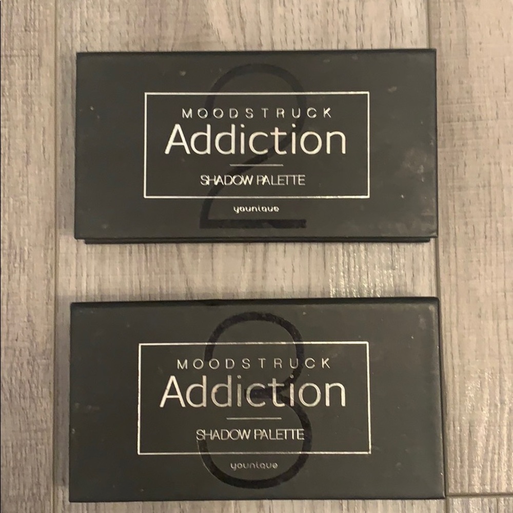 Younique eyeshadow palettes 2 and 3